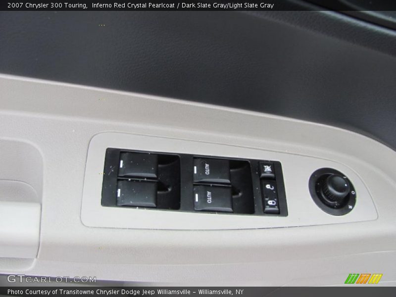 Inferno Red Crystal Pearlcoat / Dark Slate Gray/Light Slate Gray 2007 Chrysler 300 Touring