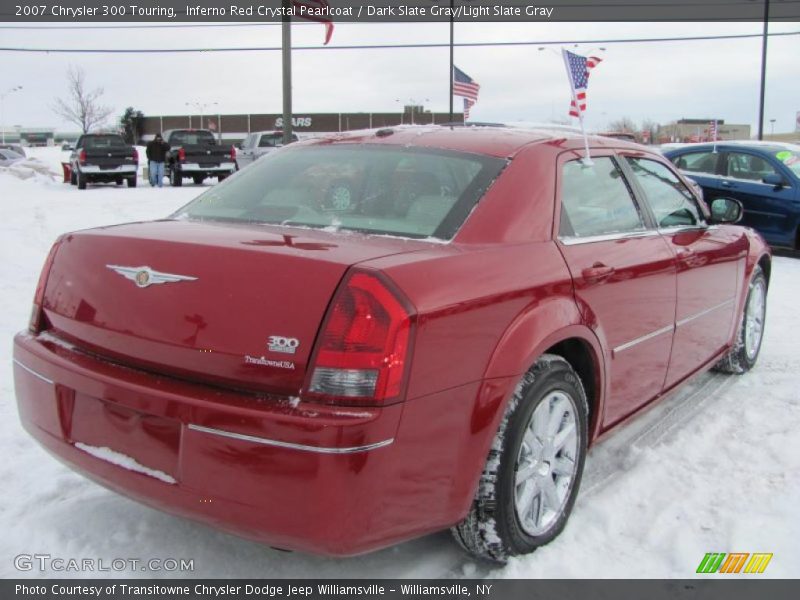 Inferno Red Crystal Pearlcoat / Dark Slate Gray/Light Slate Gray 2007 Chrysler 300 Touring
