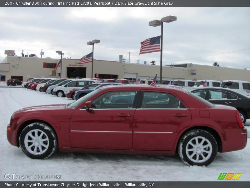 Inferno Red Crystal Pearlcoat / Dark Slate Gray/Light Slate Gray 2007 Chrysler 300 Touring