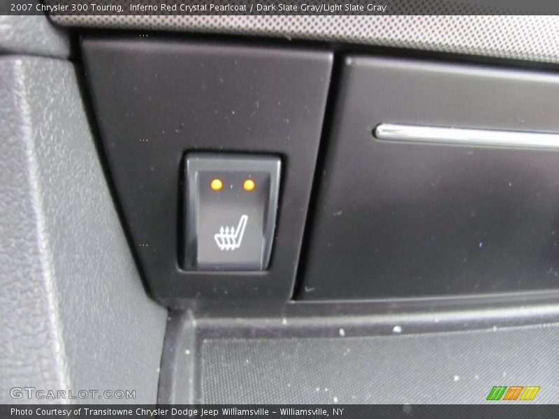 Inferno Red Crystal Pearlcoat / Dark Slate Gray/Light Slate Gray 2007 Chrysler 300 Touring