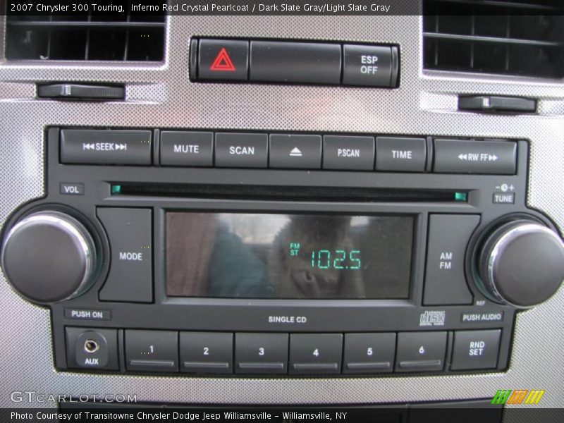 Inferno Red Crystal Pearlcoat / Dark Slate Gray/Light Slate Gray 2007 Chrysler 300 Touring