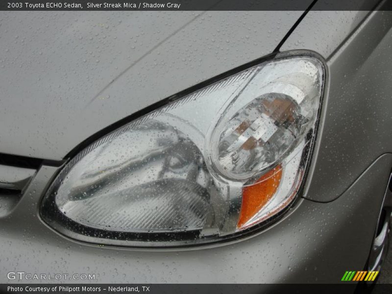 Silver Streak Mica / Shadow Gray 2003 Toyota ECHO Sedan