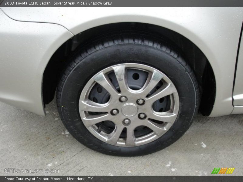 Silver Streak Mica / Shadow Gray 2003 Toyota ECHO Sedan