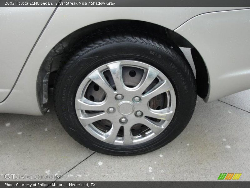 Silver Streak Mica / Shadow Gray 2003 Toyota ECHO Sedan