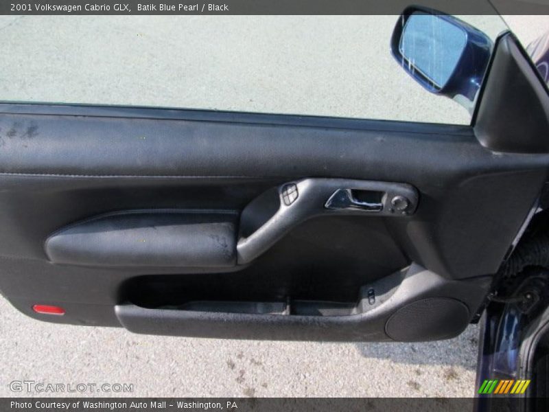 Batik Blue Pearl / Black 2001 Volkswagen Cabrio GLX
