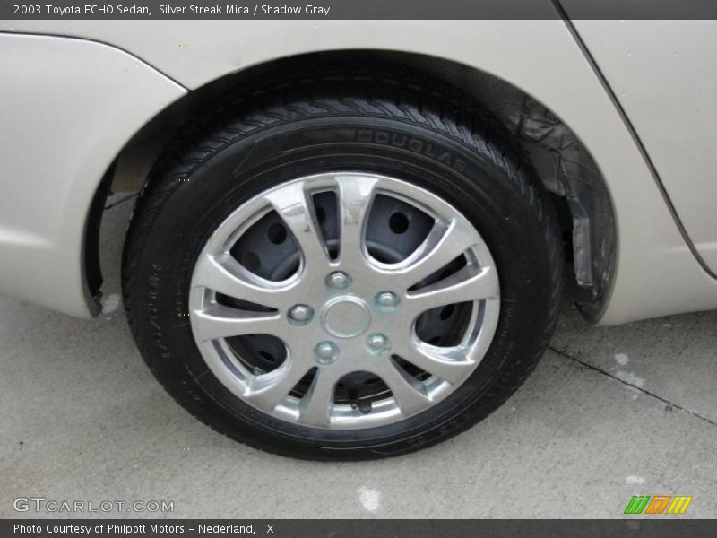 Silver Streak Mica / Shadow Gray 2003 Toyota ECHO Sedan