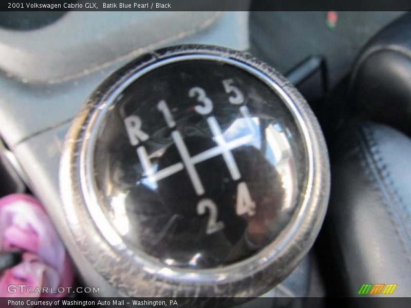 Batik Blue Pearl / Black 2001 Volkswagen Cabrio GLX