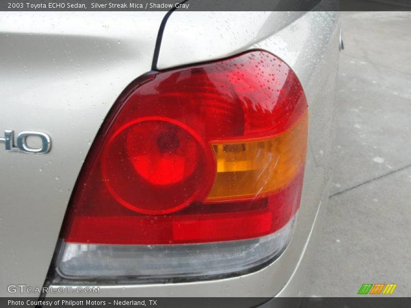 Silver Streak Mica / Shadow Gray 2003 Toyota ECHO Sedan