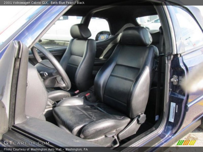 Batik Blue Pearl / Black 2001 Volkswagen Cabrio GLX