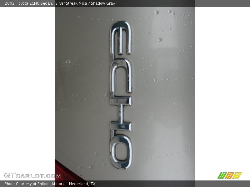 Silver Streak Mica / Shadow Gray 2003 Toyota ECHO Sedan