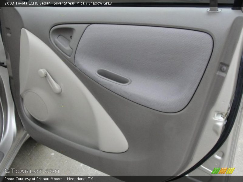 Silver Streak Mica / Shadow Gray 2003 Toyota ECHO Sedan