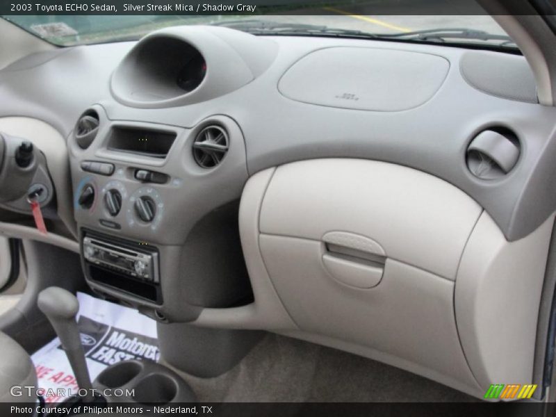 Silver Streak Mica / Shadow Gray 2003 Toyota ECHO Sedan