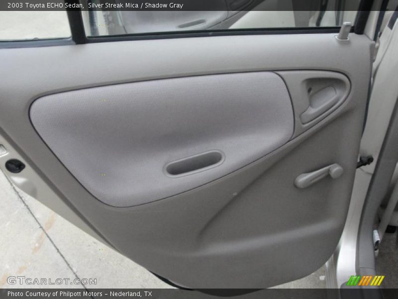 Silver Streak Mica / Shadow Gray 2003 Toyota ECHO Sedan