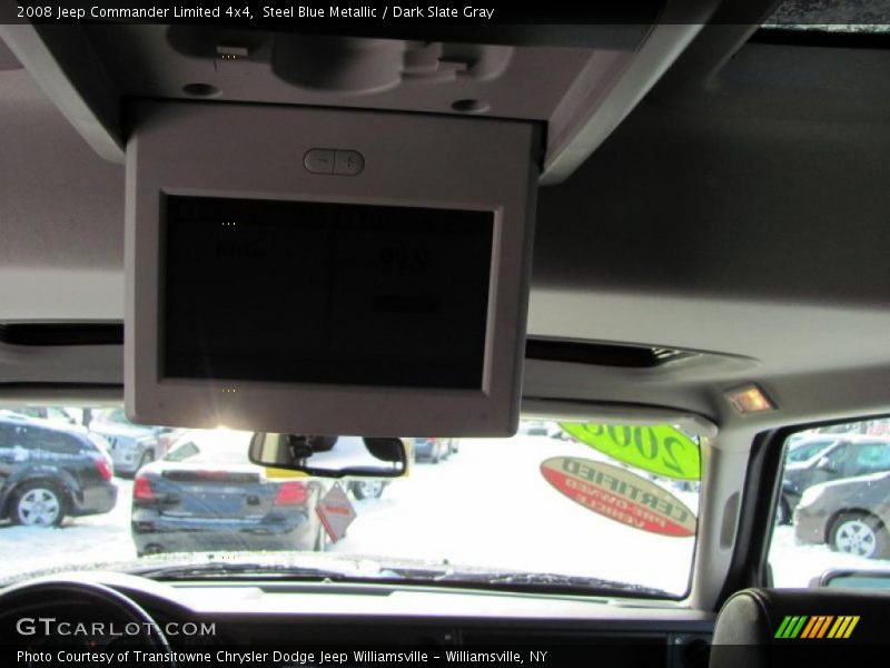 Steel Blue Metallic / Dark Slate Gray 2008 Jeep Commander Limited 4x4