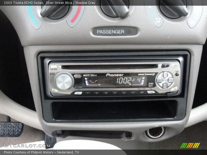 Silver Streak Mica / Shadow Gray 2003 Toyota ECHO Sedan