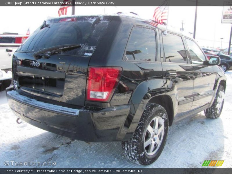 Black / Dark Slate Gray 2008 Jeep Grand Cherokee Laredo 4x4