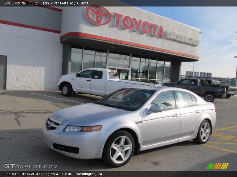 Satin Silver Metallic / Quartz 2005 Acura TL 3.2