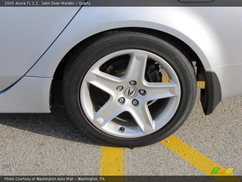 Satin Silver Metallic / Quartz 2005 Acura TL 3.2