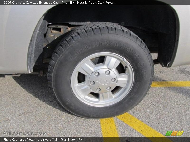 Silver Birch Metallic / Very Dark Pewter 2006 Chevrolet Colorado Extended Cab