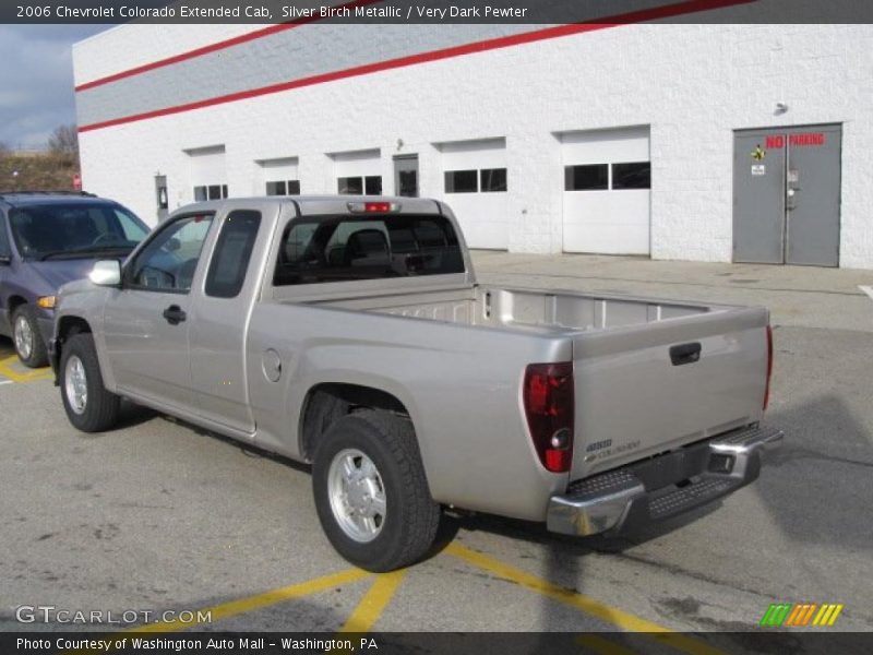 Silver Birch Metallic / Very Dark Pewter 2006 Chevrolet Colorado Extended Cab