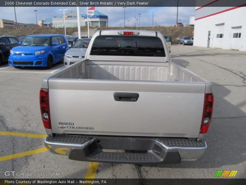 Silver Birch Metallic / Very Dark Pewter 2006 Chevrolet Colorado Extended Cab