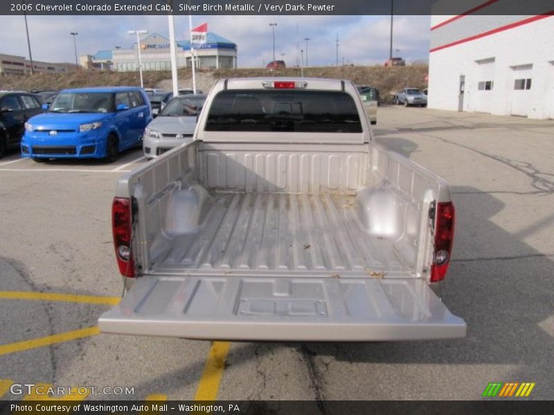 Silver Birch Metallic / Very Dark Pewter 2006 Chevrolet Colorado Extended Cab
