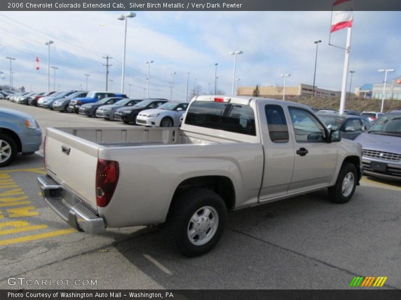Silver Birch Metallic / Very Dark Pewter 2006 Chevrolet Colorado Extended Cab