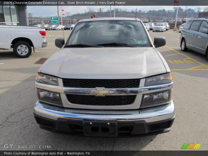 Silver Birch Metallic / Very Dark Pewter 2006 Chevrolet Colorado Extended Cab