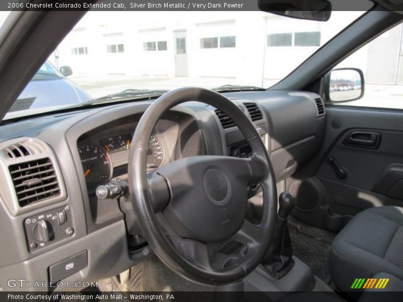 Silver Birch Metallic / Very Dark Pewter 2006 Chevrolet Colorado Extended Cab