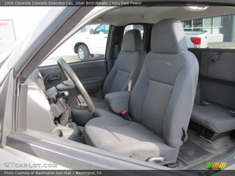 Silver Birch Metallic / Very Dark Pewter 2006 Chevrolet Colorado Extended Cab