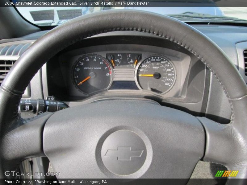 Silver Birch Metallic / Very Dark Pewter 2006 Chevrolet Colorado Extended Cab