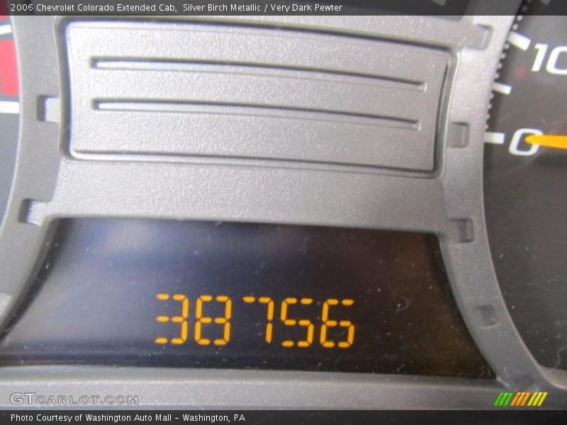 Silver Birch Metallic / Very Dark Pewter 2006 Chevrolet Colorado Extended Cab