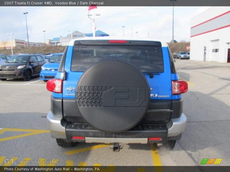 Voodoo Blue / Dark Charcoal 2007 Toyota FJ Cruiser 4WD