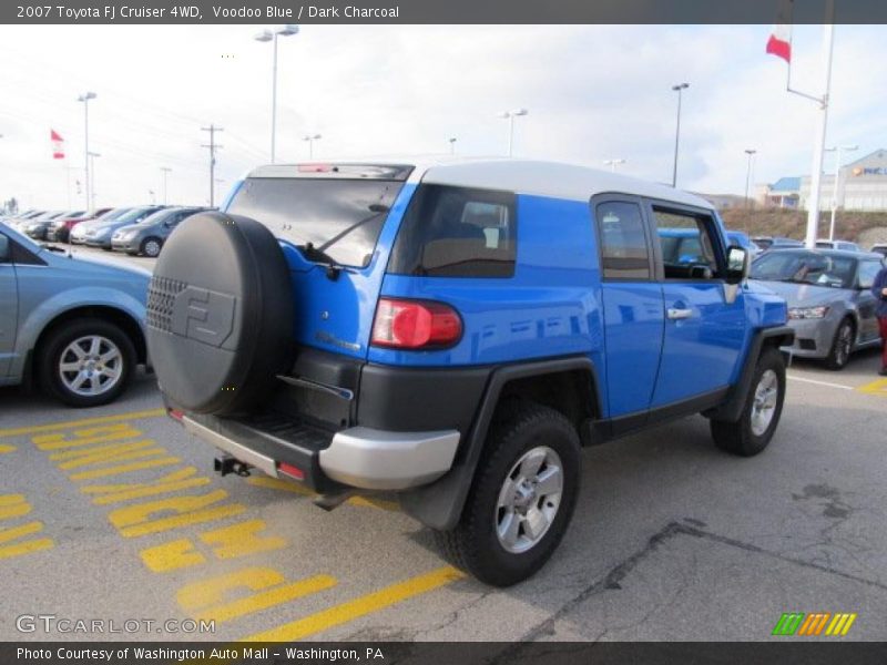 Voodoo Blue / Dark Charcoal 2007 Toyota FJ Cruiser 4WD