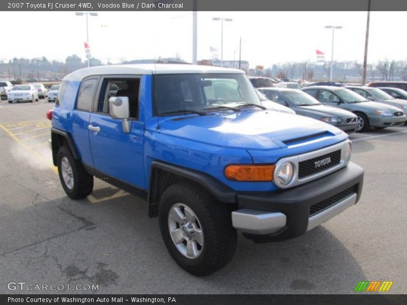 Voodoo Blue / Dark Charcoal 2007 Toyota FJ Cruiser 4WD