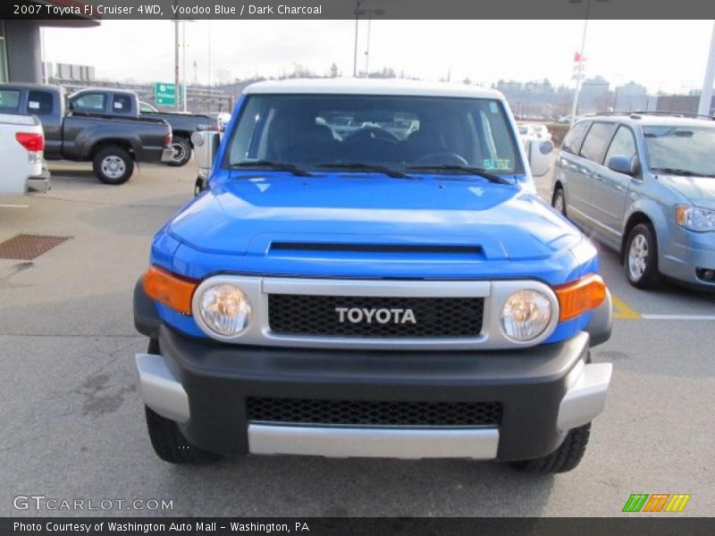 Voodoo Blue / Dark Charcoal 2007 Toyota FJ Cruiser 4WD