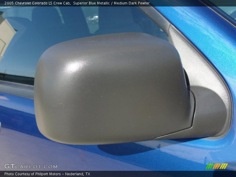 Superior Blue Metallic / Medium Dark Pewter 2005 Chevrolet Colorado LS Crew Cab