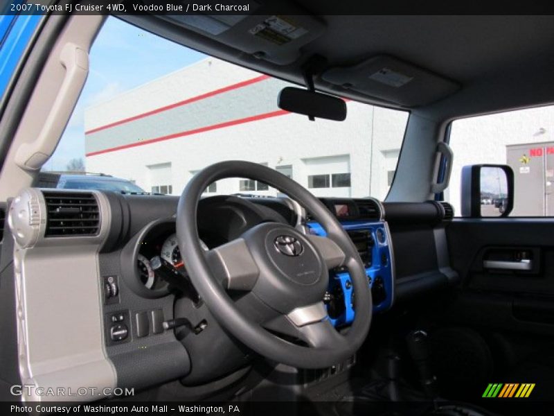 Voodoo Blue / Dark Charcoal 2007 Toyota FJ Cruiser 4WD