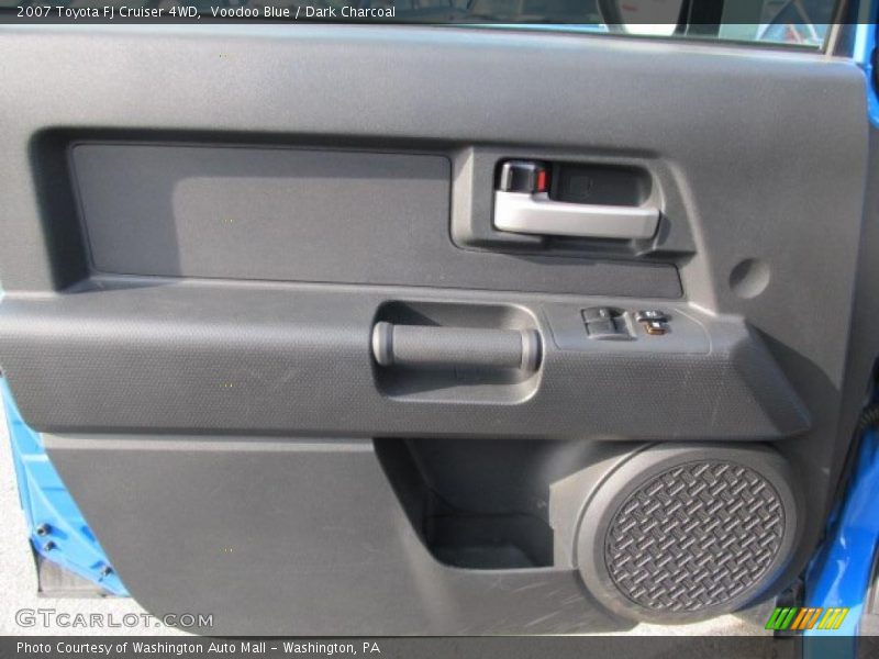 Voodoo Blue / Dark Charcoal 2007 Toyota FJ Cruiser 4WD
