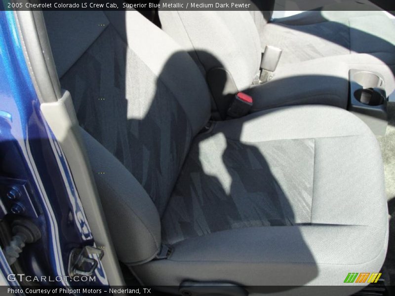 Superior Blue Metallic / Medium Dark Pewter 2005 Chevrolet Colorado LS Crew Cab