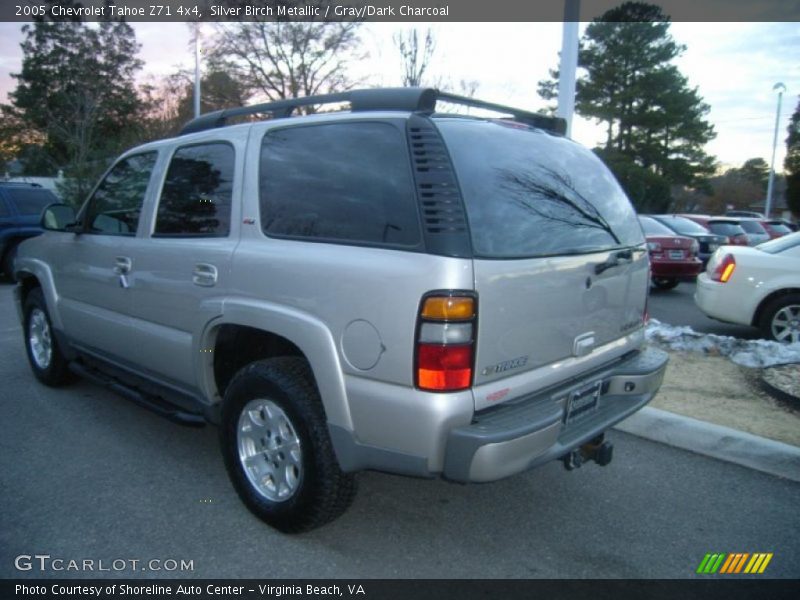 Silver Birch Metallic / Gray/Dark Charcoal 2005 Chevrolet Tahoe Z71 4x4