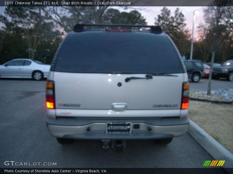 Silver Birch Metallic / Gray/Dark Charcoal 2005 Chevrolet Tahoe Z71 4x4