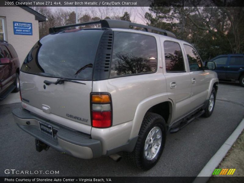 Silver Birch Metallic / Gray/Dark Charcoal 2005 Chevrolet Tahoe Z71 4x4
