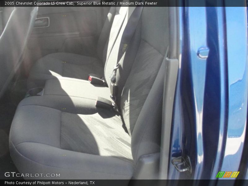 Superior Blue Metallic / Medium Dark Pewter 2005 Chevrolet Colorado LS Crew Cab
