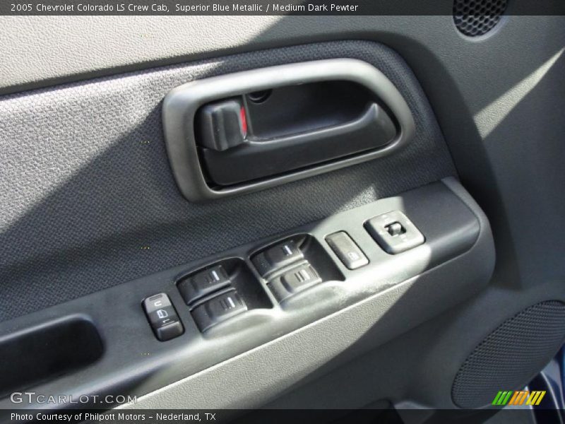 Superior Blue Metallic / Medium Dark Pewter 2005 Chevrolet Colorado LS Crew Cab