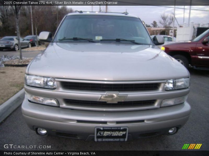 Silver Birch Metallic / Gray/Dark Charcoal 2005 Chevrolet Tahoe Z71 4x4