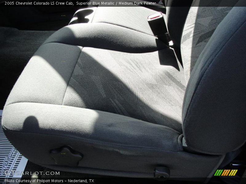 Superior Blue Metallic / Medium Dark Pewter 2005 Chevrolet Colorado LS Crew Cab