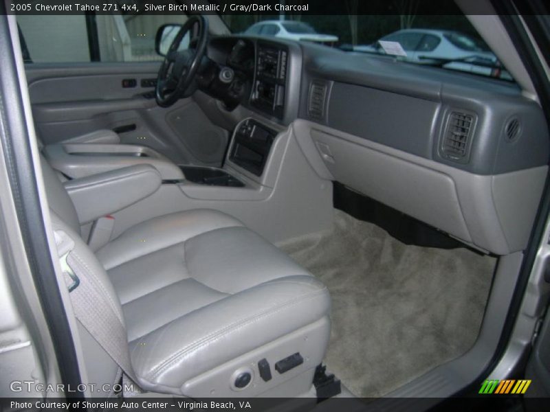 Silver Birch Metallic / Gray/Dark Charcoal 2005 Chevrolet Tahoe Z71 4x4