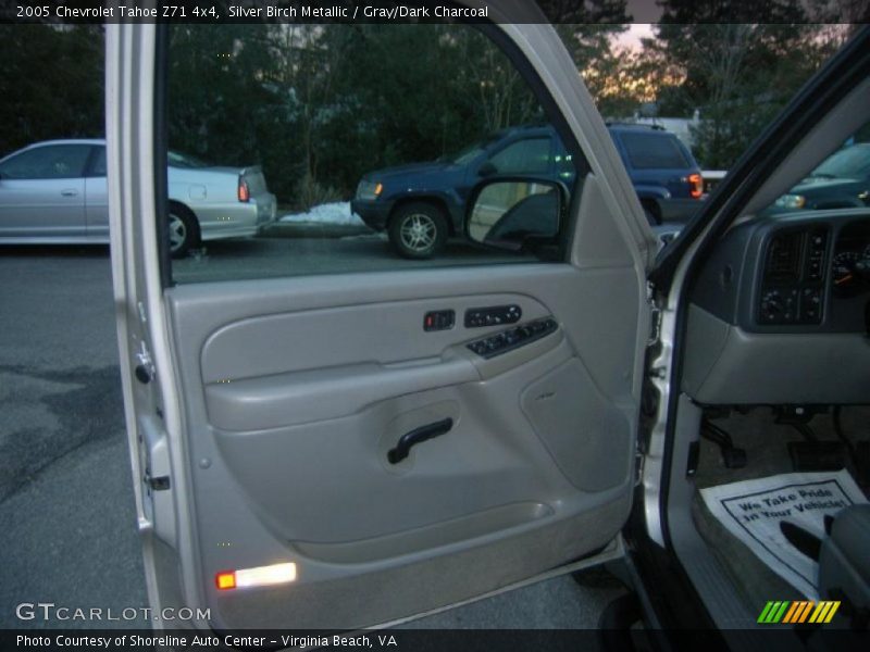 Silver Birch Metallic / Gray/Dark Charcoal 2005 Chevrolet Tahoe Z71 4x4