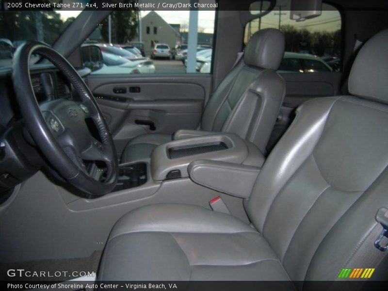 Silver Birch Metallic / Gray/Dark Charcoal 2005 Chevrolet Tahoe Z71 4x4
